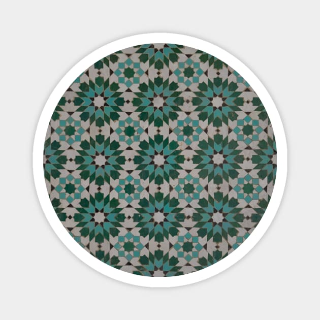 Morocco Islamic pattern 6 Magnet by LieveOudejans